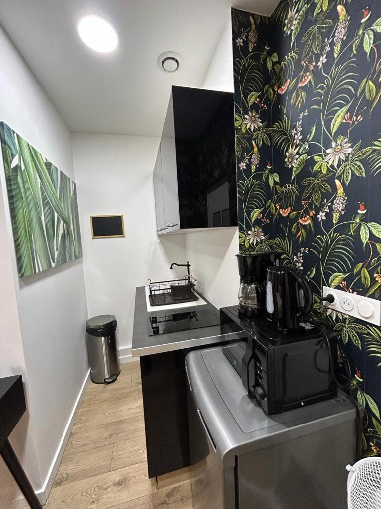 Stylish Modern Studio Apartment Paris Exterior photo